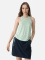 W SIREN TANK TOP verde deschis