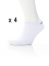 SNEAKER SPORT SOCKS 4 PRS alb