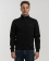 SHANE ZIPPED SWEATER MEN negru