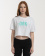 LUNA CROP T-SHIRT WOMEN alb