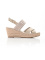 SEASONAL WEBBING MID WEDGE bej