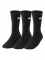 Cushioned Training Crew Socks (3 Pairs) negru